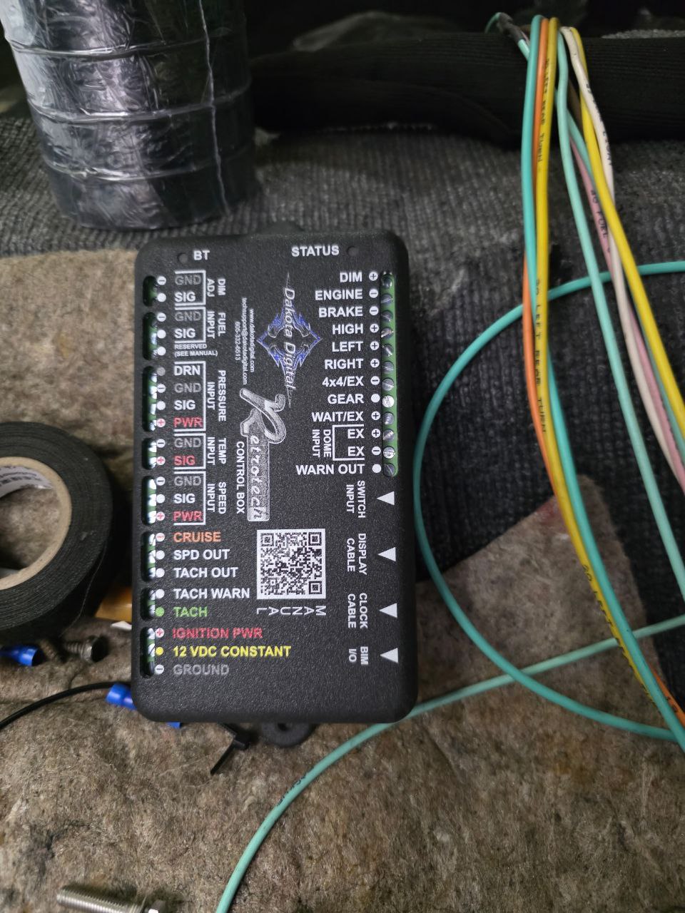 Electrical diagnostics on a truck at Bad Guy Motors