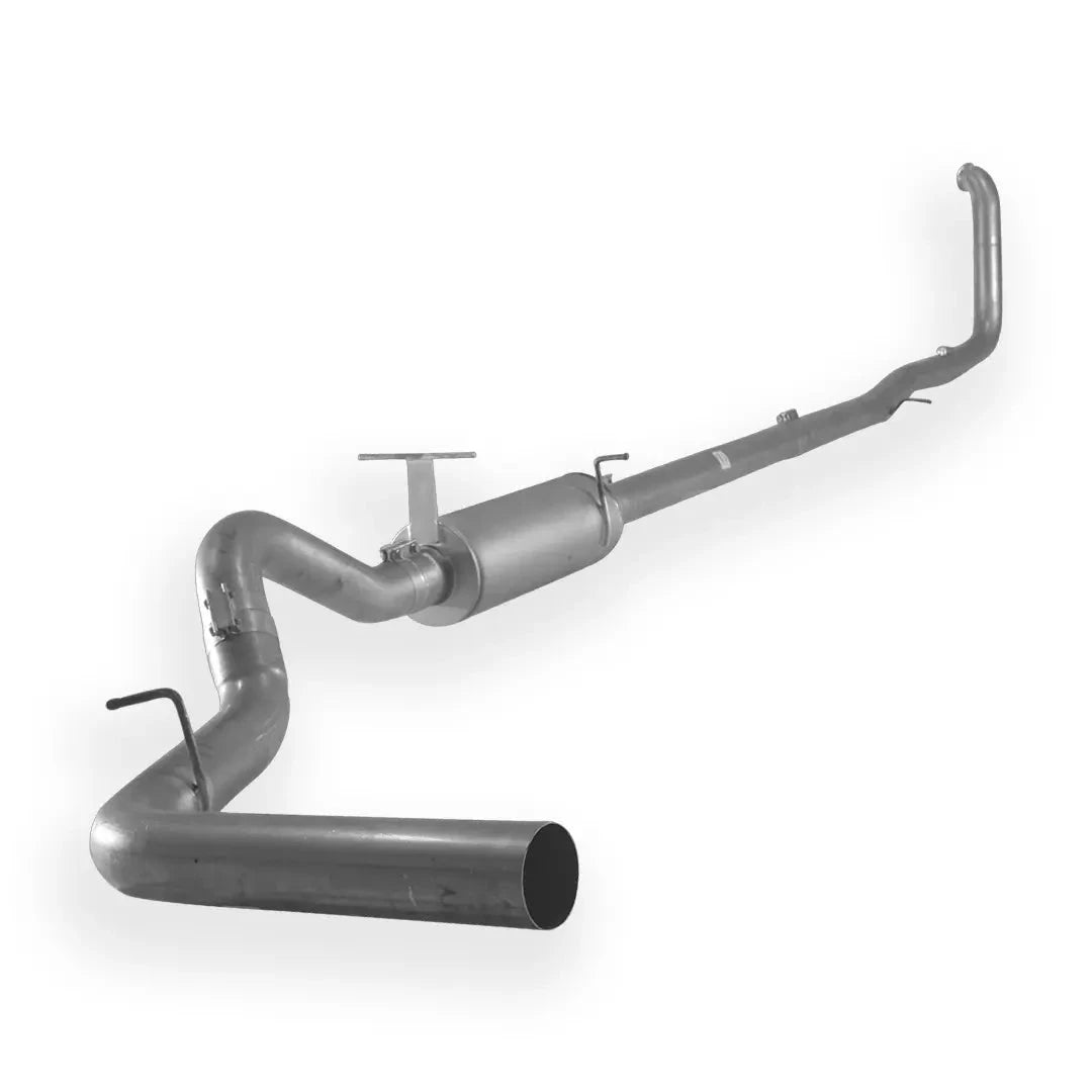 Aluminized 4" Turbo Back Exhaust Single Cab & Chassis | F250/F350 7.3L Ford Powerstroke (1999-2003)