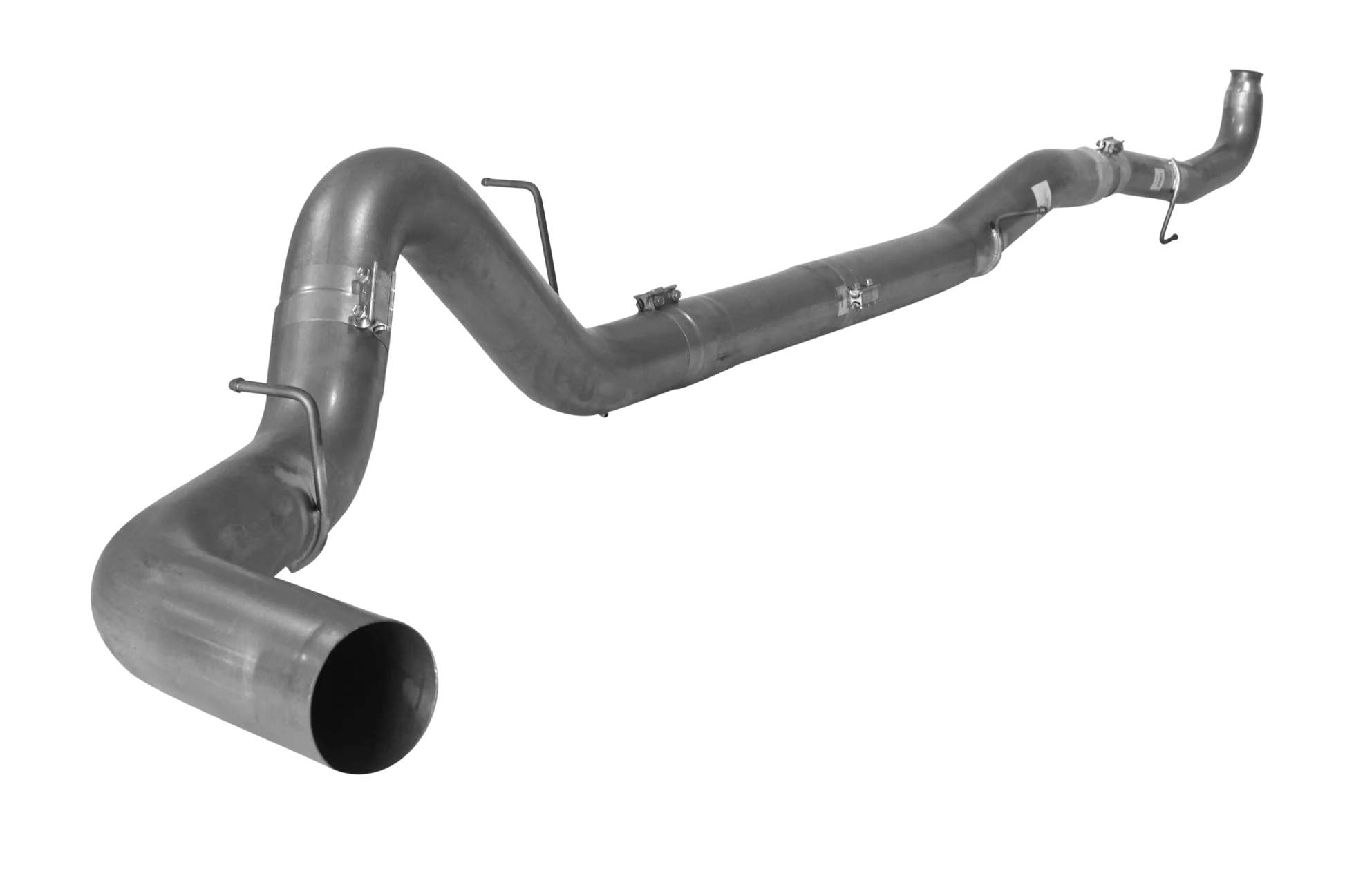 Downpipe Back Exhaust - Single (2011-2015 GM 2500/3500 6.6L Duramax LML)