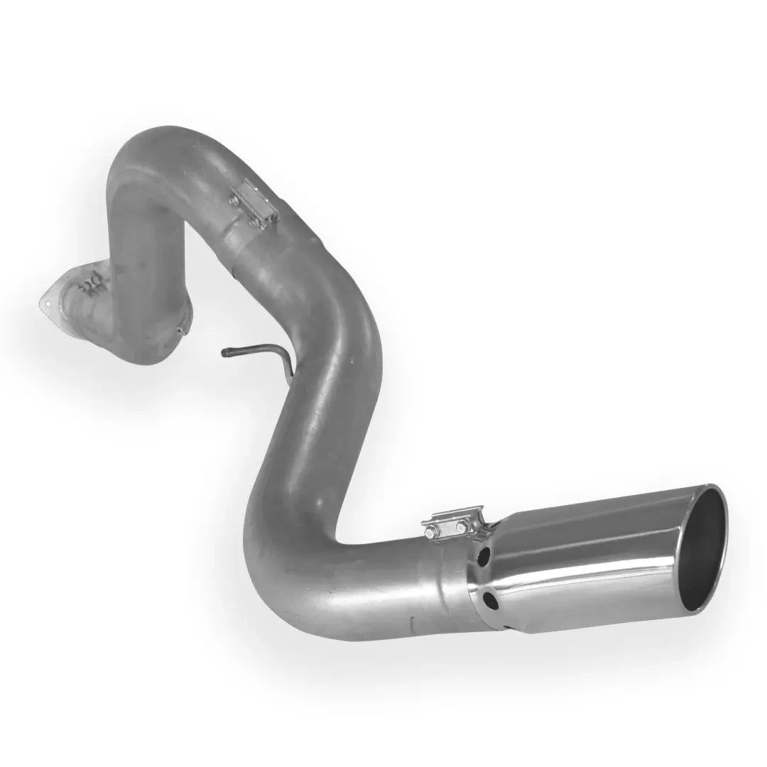 Aluminized 5" DPF Back Exhaust Single | 2500/3500 6.6L GM DURAMAX LMM (2007.5-2010)