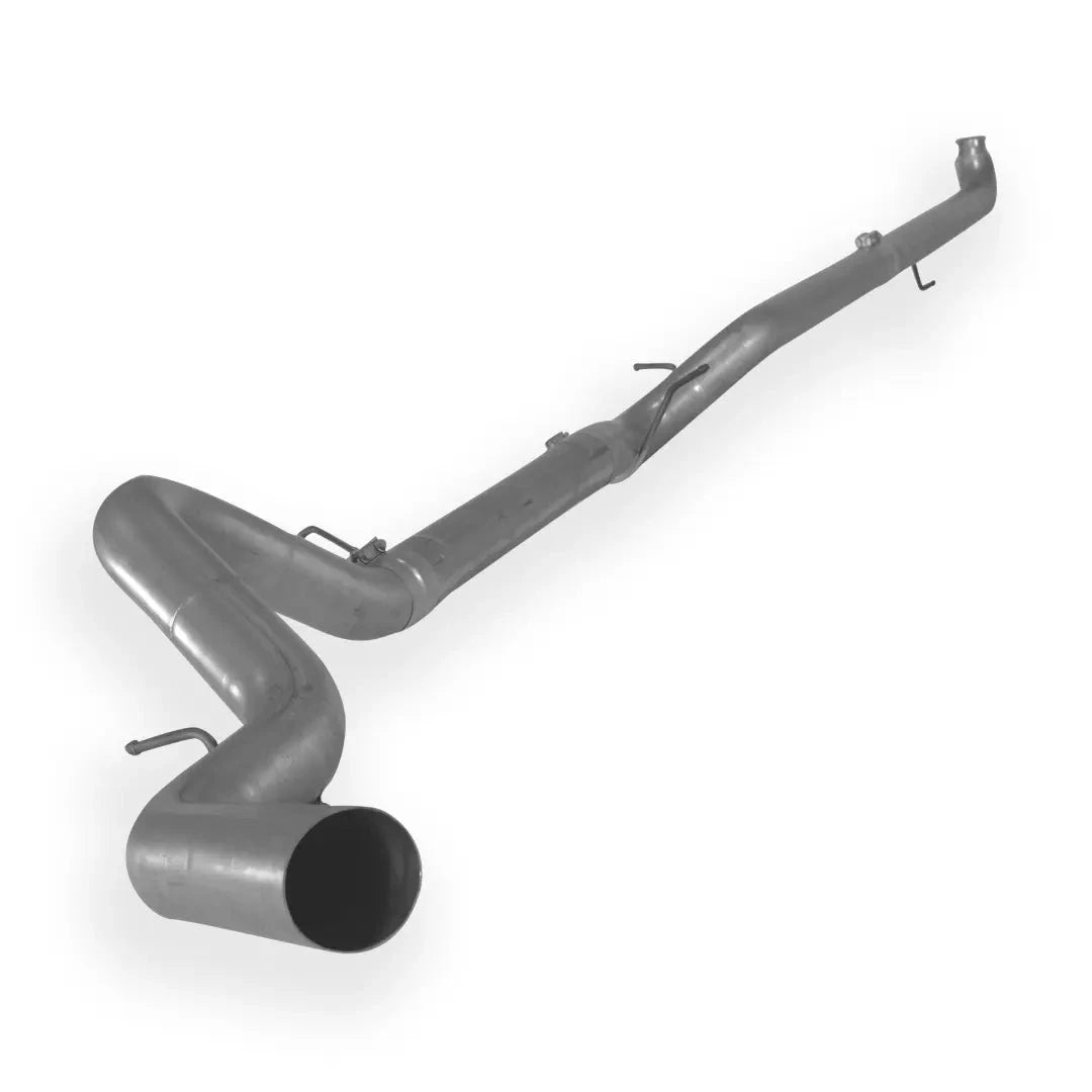 Aluminized Downpipe Back Exhaust Single | 2500/3500 6.6L GM DURAMAX LML (2007.5-2010)