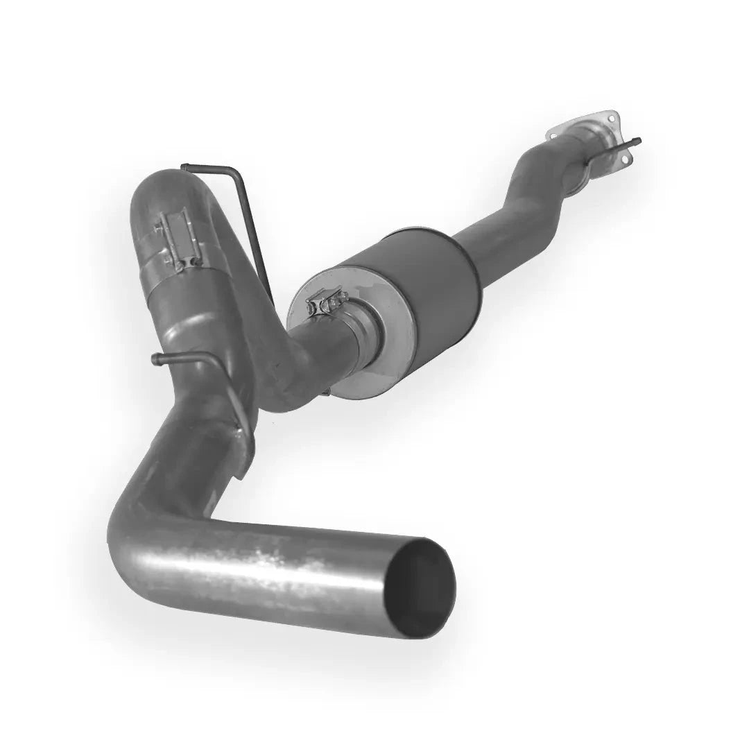 Aluminized 4" Cat Back Exhaust Single | GM 2500/3500 6.6L DURAMAX LML 2011-2015