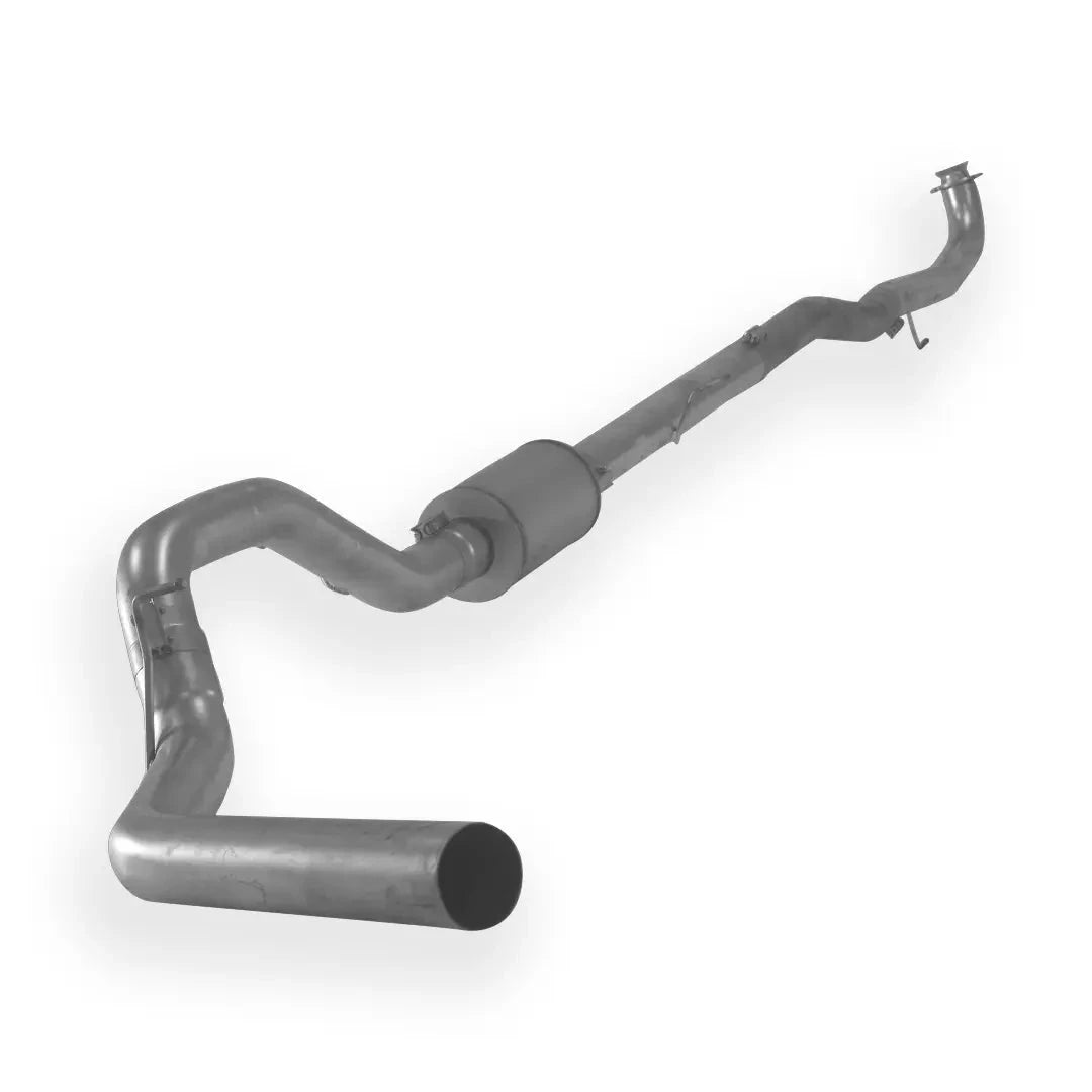 Aluminized Downpipe Back Exhaust Single | Cab & Chassis GM 2500/3500 6.6L DURAMAX L5P 2017-2019