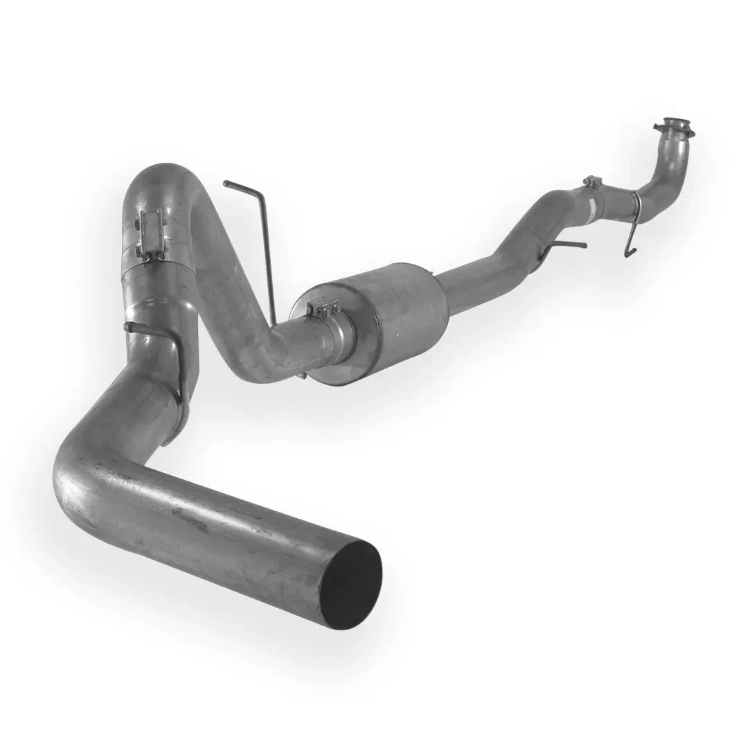 Aluminized Downpipe Back Exhaust Single | 2500/3500 6.6L GM DURAMAX LML (2015.5-2016)