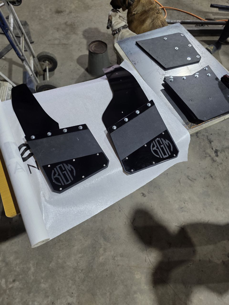 Shorty Kickback Mudflaps