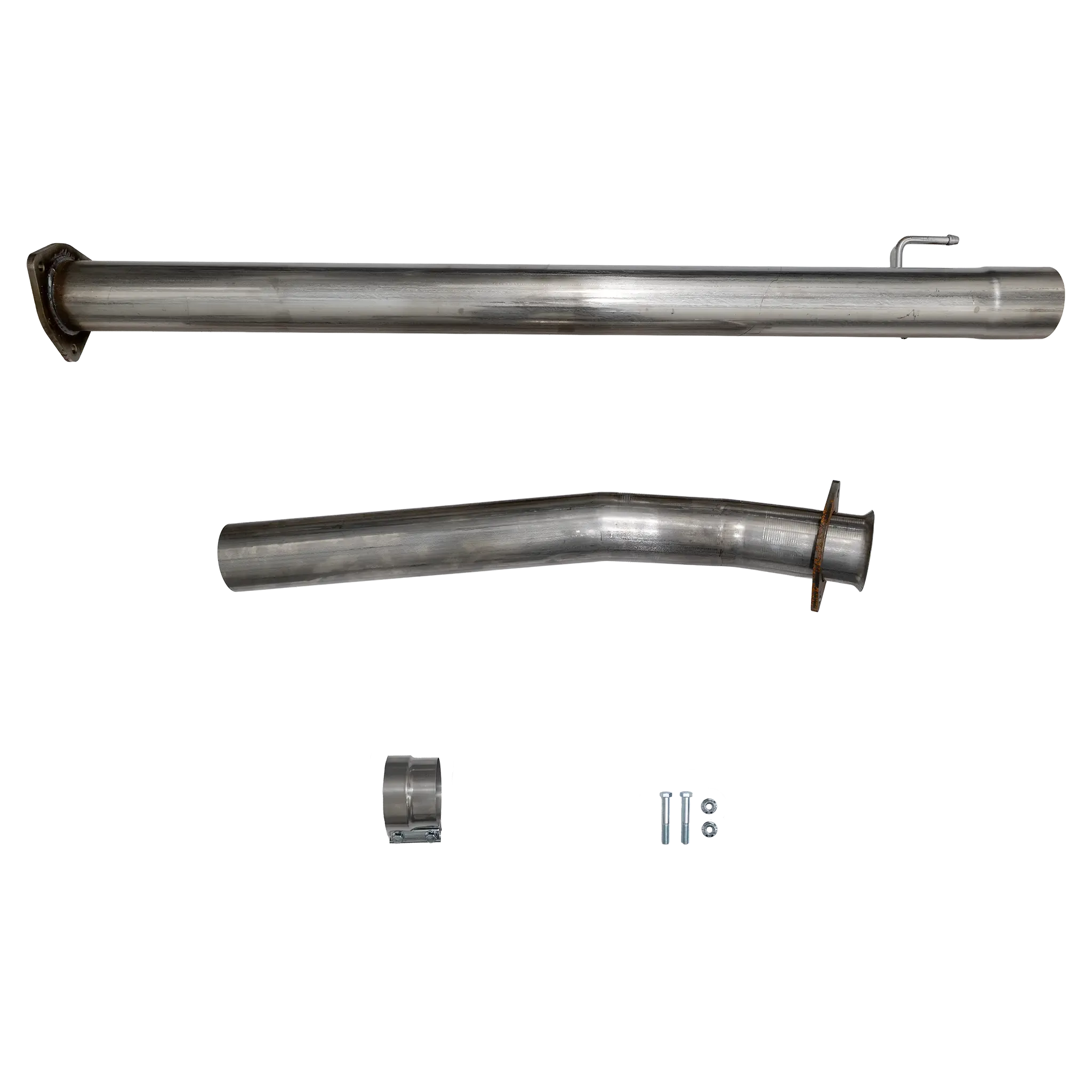Aluminized Cat & DPF Race Pipes | Ford Powerstroke 6.7L (2011-2019)
