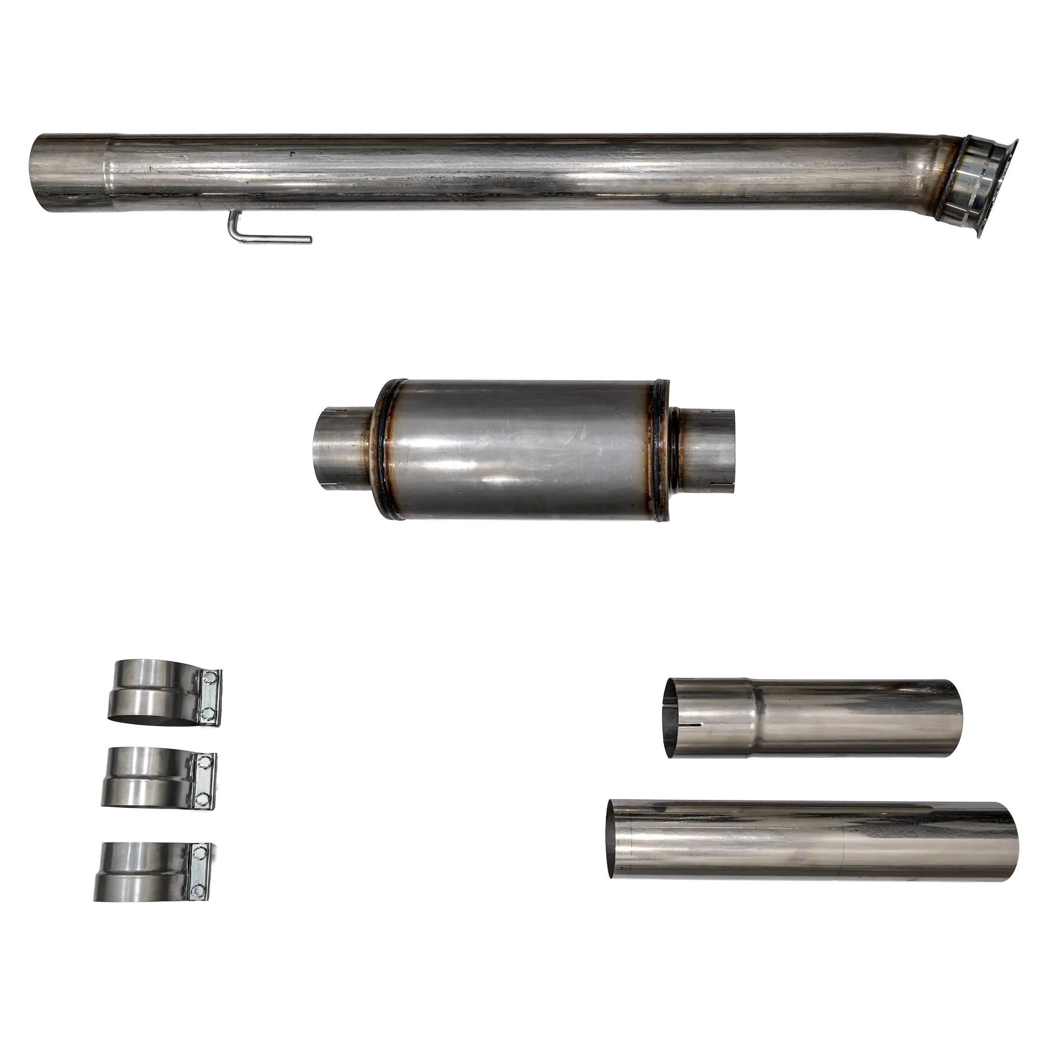 Cat & DPF Race Pipe (2013-2023 Dodge 6.7L Cummins - CAB & CHASSIS)